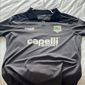 Capelli of New York Black Polo Shirt